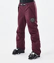 Blizzard W Pantalon de Ski Femme Burgundy