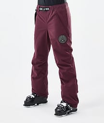 Dope Blizzard W 2024 Lasketteluhousut Naiset Burgundy