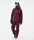 Blizzard W Pantalon de Snowboard Femme Burgundy, Image 2 sur 5