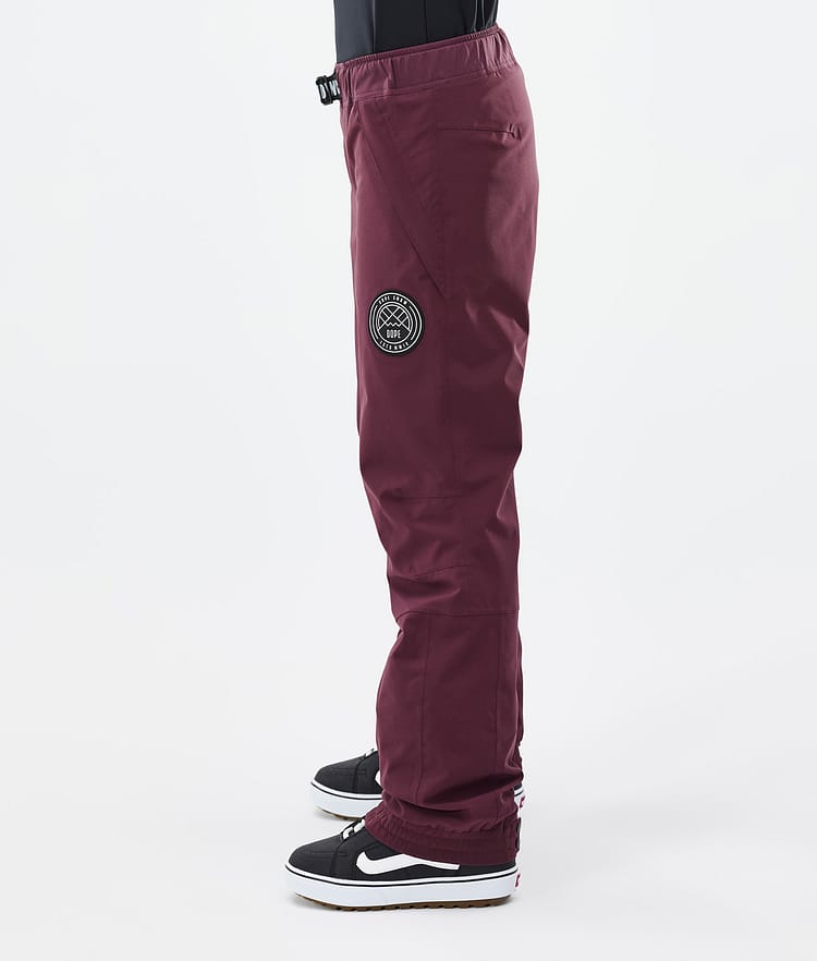 Blizzard W Pantaloni Snowboard Donna Burgundy, Immagine 3 di 5