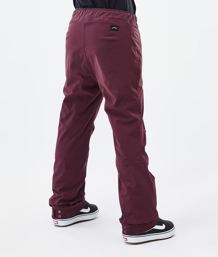 Blizzard W Pantaloni Snowboard Donna Burgundy, Immagine 4 di 5