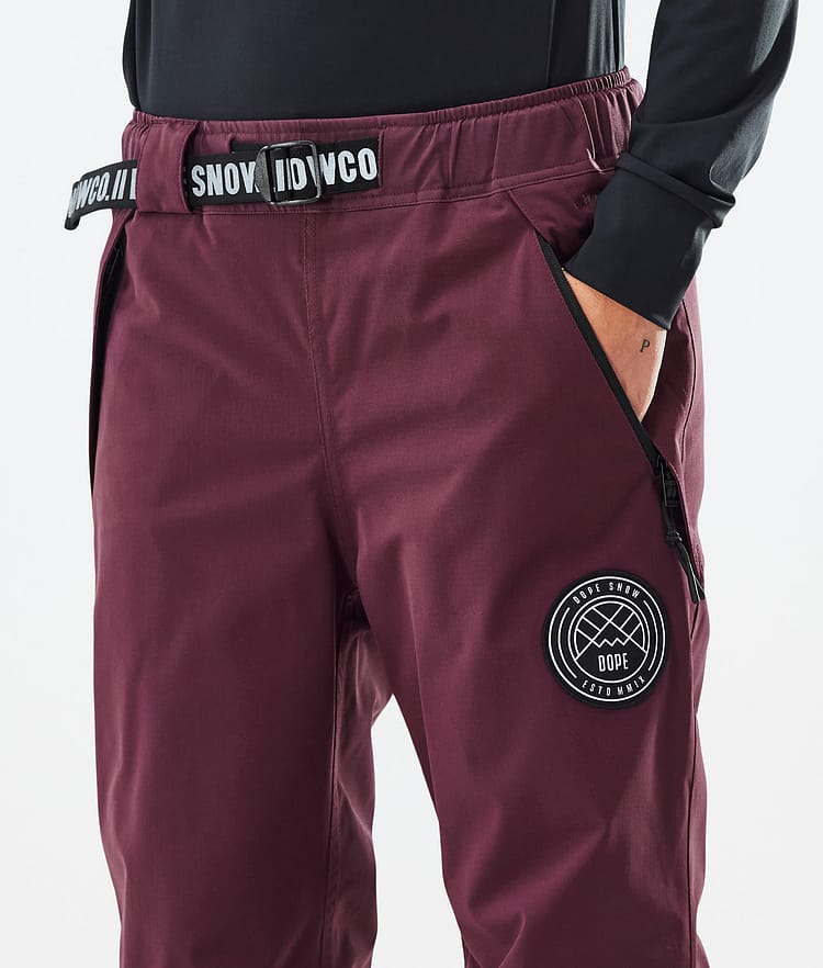 Blizzard W Pantaloni Snowboard Donna Burgundy, Immagine 5 di 5