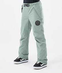 Dope Blizzard W 2024 Snowboard Broek Dames Faded Green