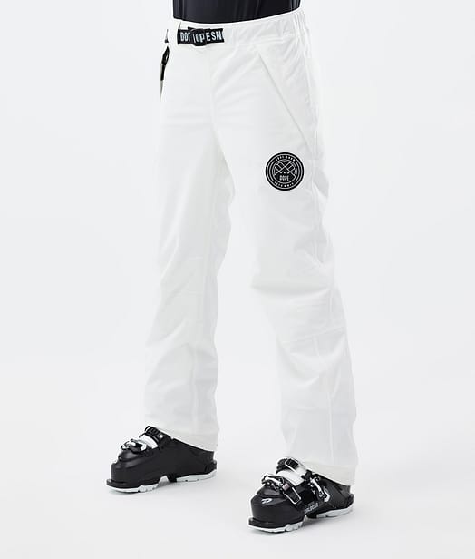 Blizzard W Pantalones Esquí Mujer Old White