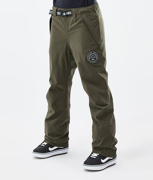 Blizzard W Pantalon de Snowboard Femme Olive Green