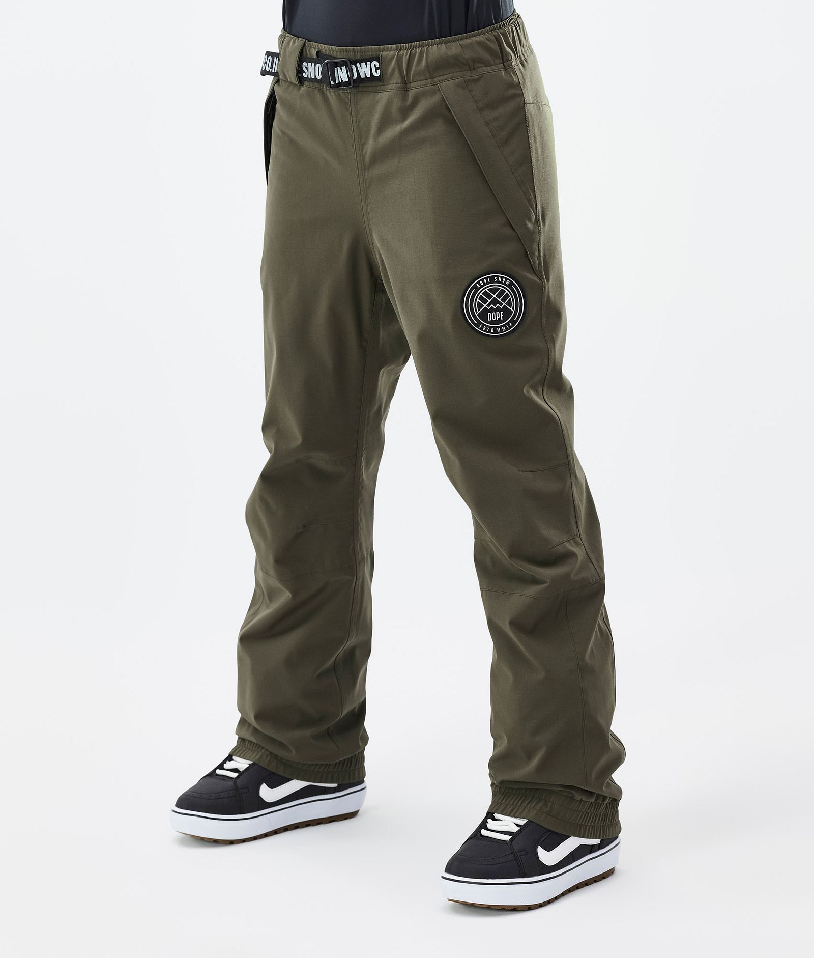 Dope Blizzard W Snowboard Pants Women Olive Green | Dopesnow.com