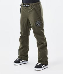 Dope Blizzard W 2024 Snowboard Broek Dames Olive Green