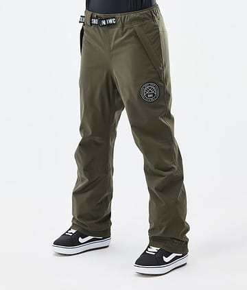 Blizzard W 24 Snowboardbyxa Dam Olive Green