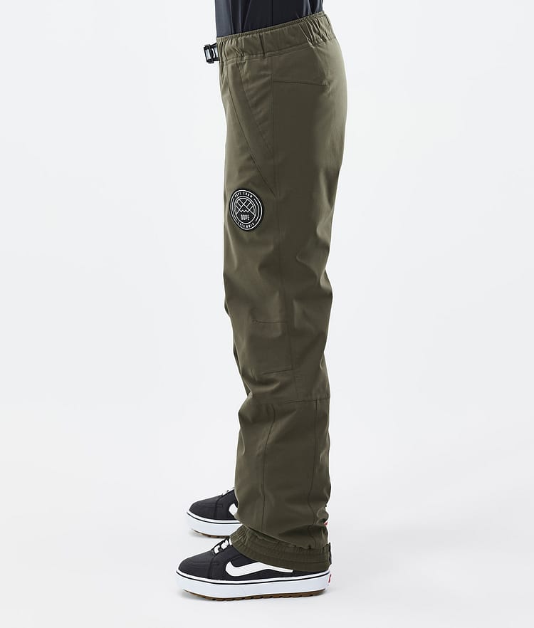 Blizzard W Snowboard Broek Dames Olive Green