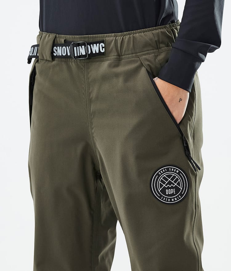 Blizzard W Pantalon de Snowboard Femme Olive Green