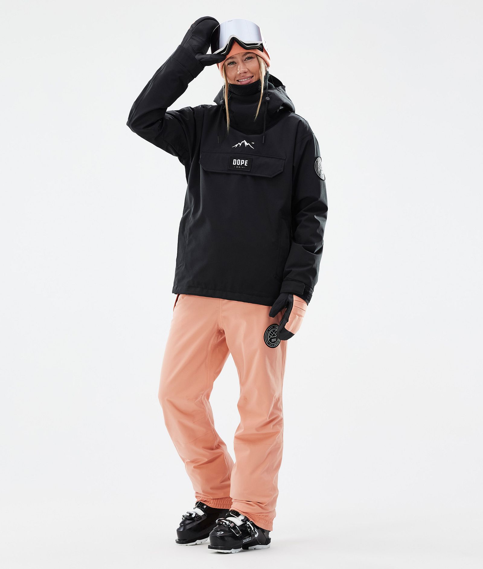 Blizzard W Pantalon de Ski Femme Faded Peach, Image 2 sur 5