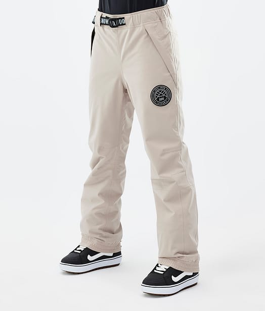 Blizzard W Pantalon de Snowboard Femme Sand