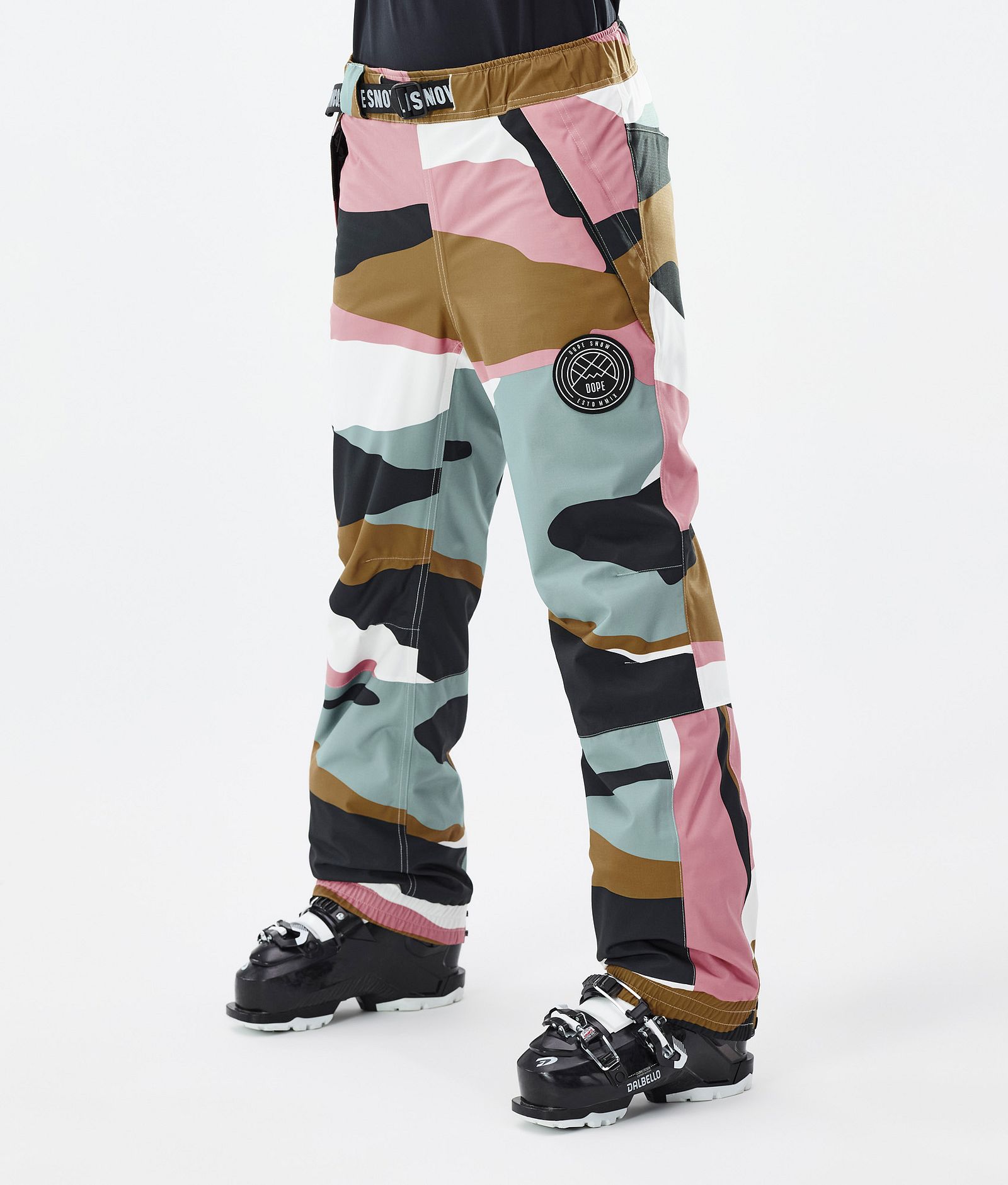 Dope Notorious B.I.B W 2021 Women's Ski Pants Pink