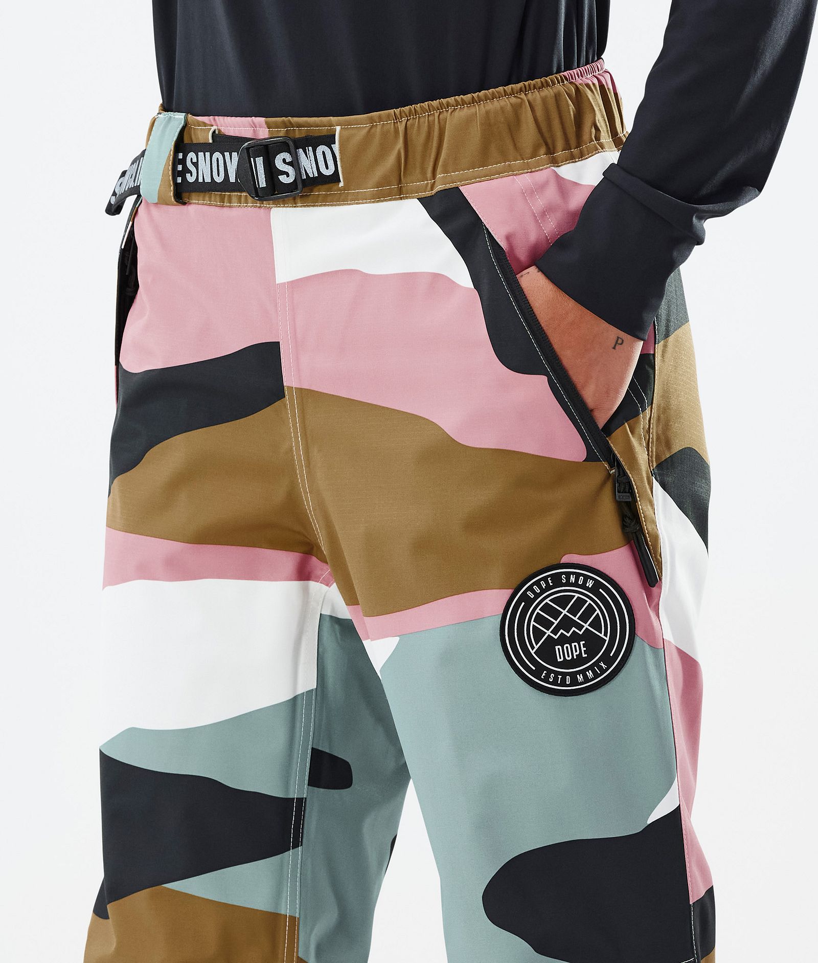 Blizzard W Pantaloni Snowboard Donna Shards Muted Pink, Immagine 5 di 5