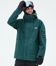 Dope Adept Bunda na Snowboard Pánské Bottle Green