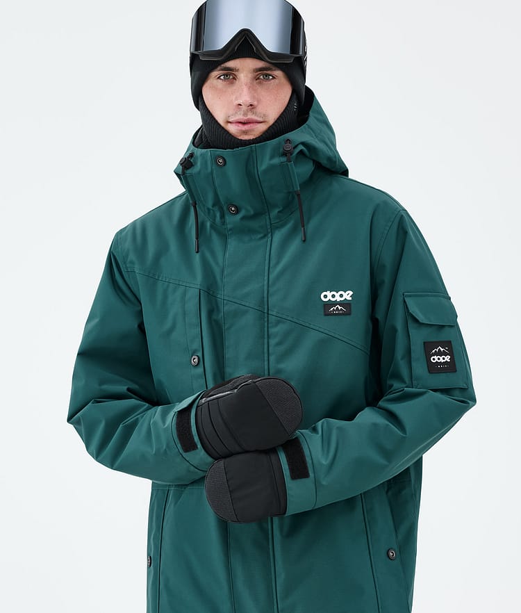 Adept Ski Jacket Men Bottle Green, Image 2 of 10