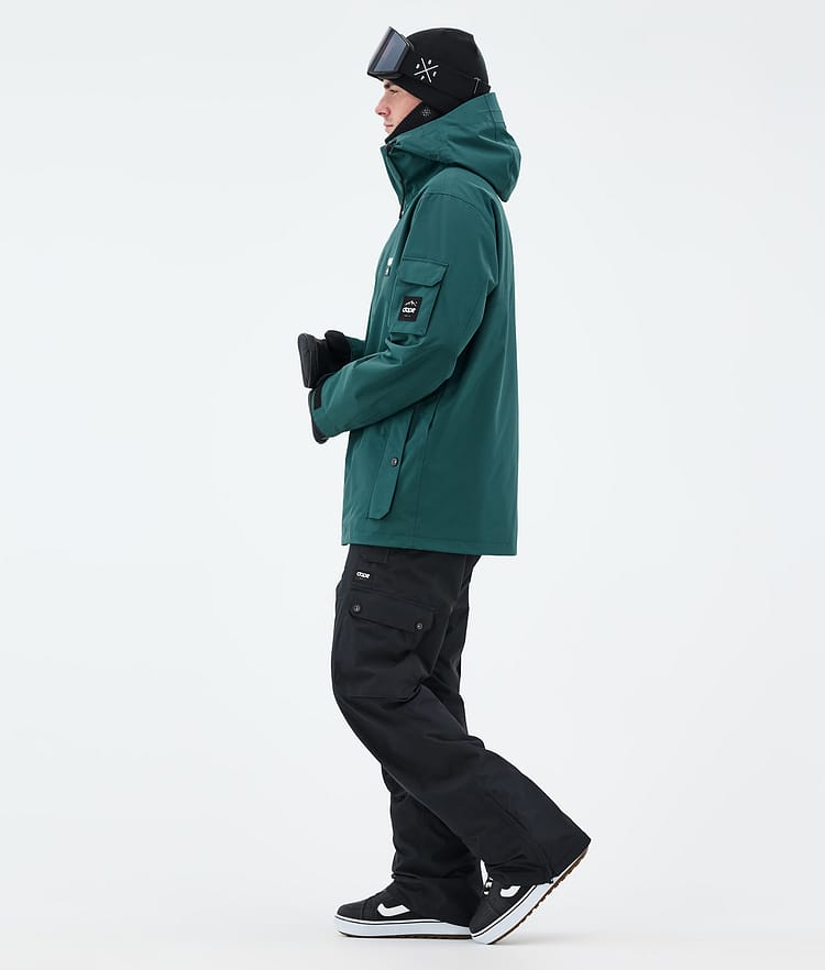 Adept Snowboard Jacket Men Bottle Green, Image 4 of 10