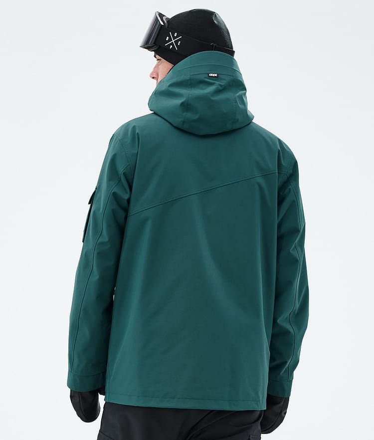 Adept Ski Jacket Men Bottle Green, Image 7 of 10