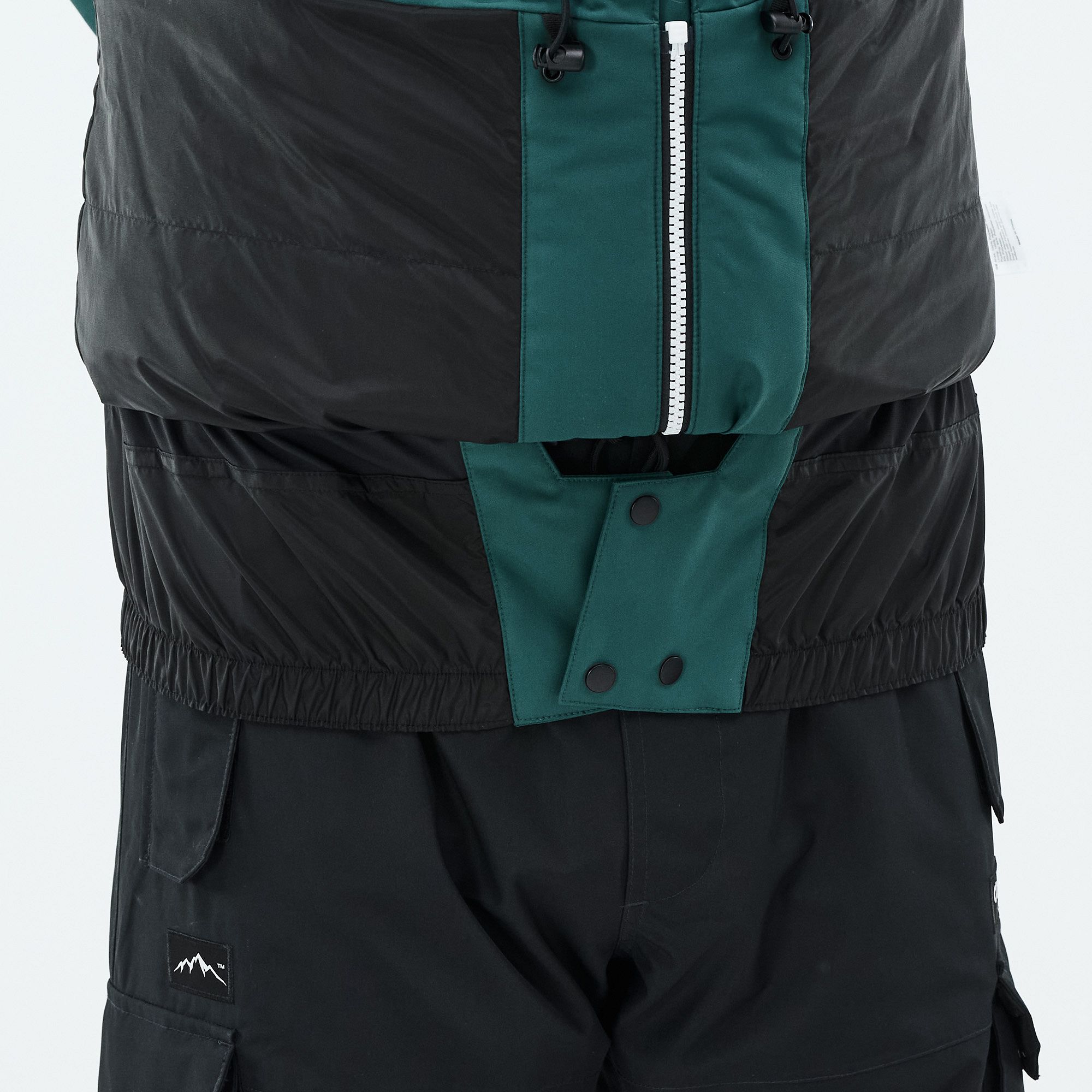 Yur Dope Adept Snowboard Jacket Men Bottle Green | Dopesnow.com