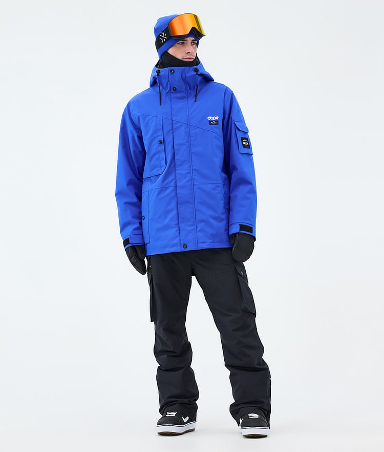 Adept Snowboard Jacket Men Cobalt Blue, Image 3 of 10
