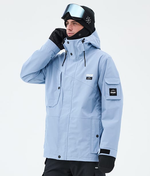 Adept Ski Jacket Men Light Blue