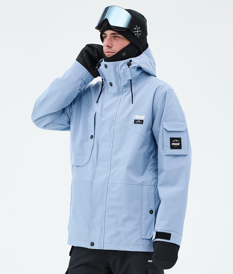 Adept Ski Jacket Men Light Blue, Image 1 of 10