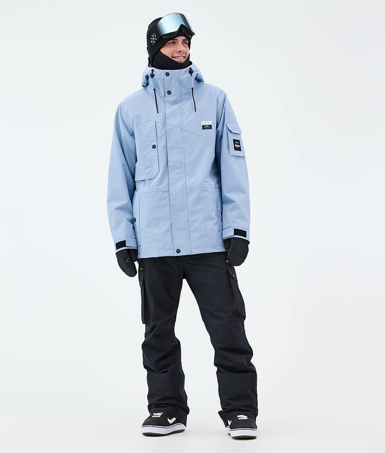 Adept Kurtka Snowboardowa Mężczyźni Light Blue Renewed, Zdjęcie 3 z 10