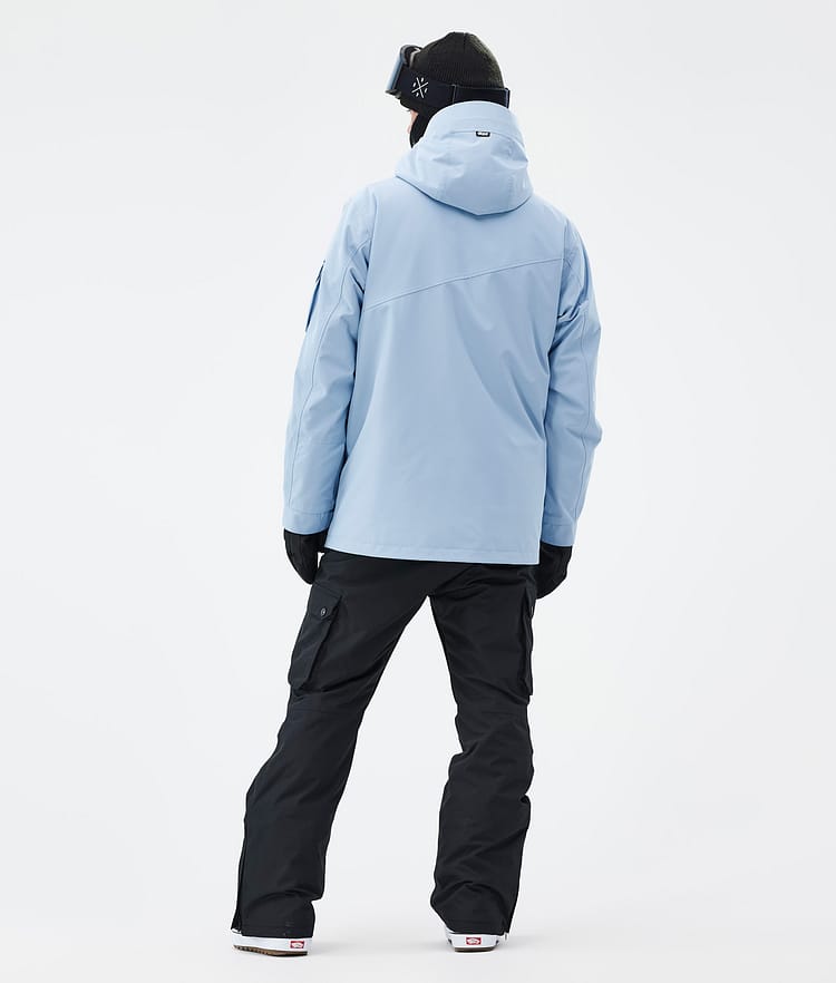 Adept Veste Snowboard Homme Light Blue, Image 5 sur 9