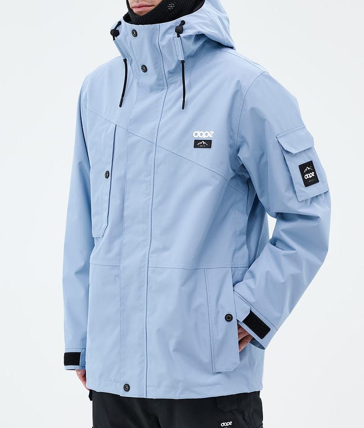 Adept Ski Jacket Men Light Blue, Image 8 of 10