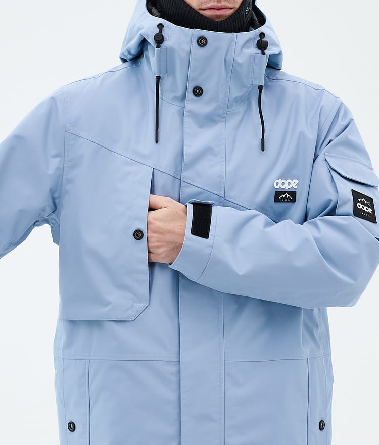 Adept Ski Jacket Men Light Blue, Image 9 of 10