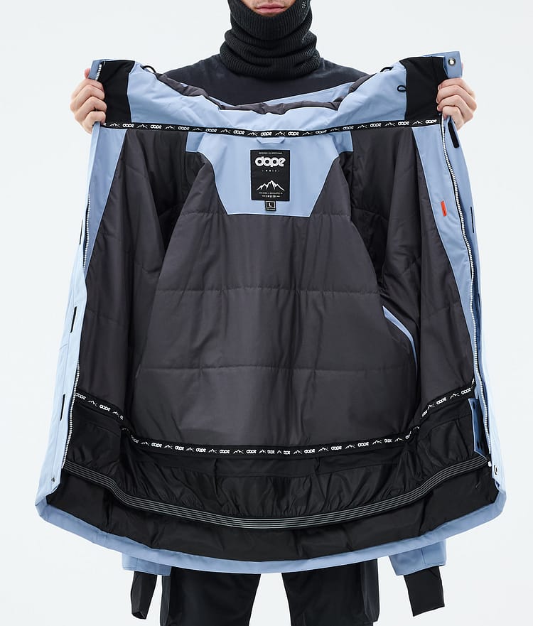 Adept Ski Jacket Men Light Blue, Image 10 of 10