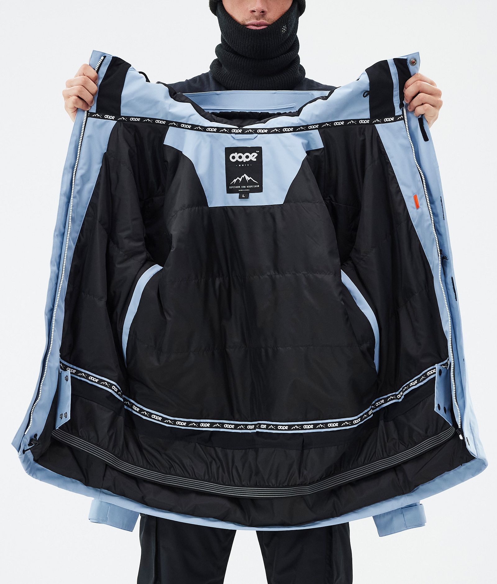 Adept Snowboard Jacket Men Light Blue, Image 9 of 9
