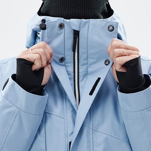 Front Zipper with Double Plackets Main Product Details Image,