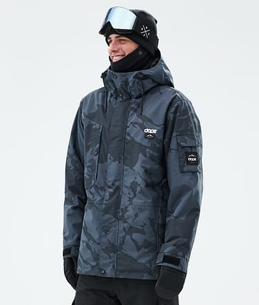Adept Skijacke Herren Metal Blue Camo