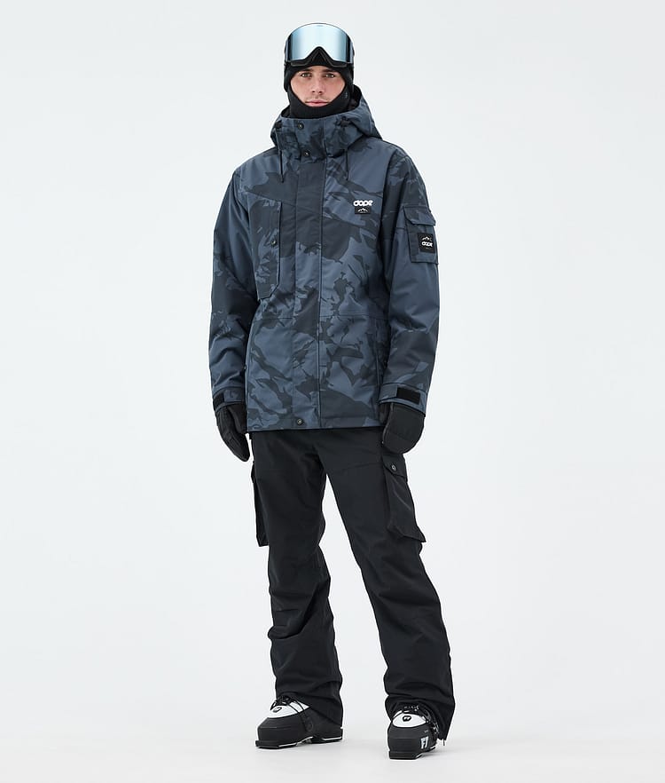 Adept Ski Jacket Men Metal Blue Camo, Image 3 of 10