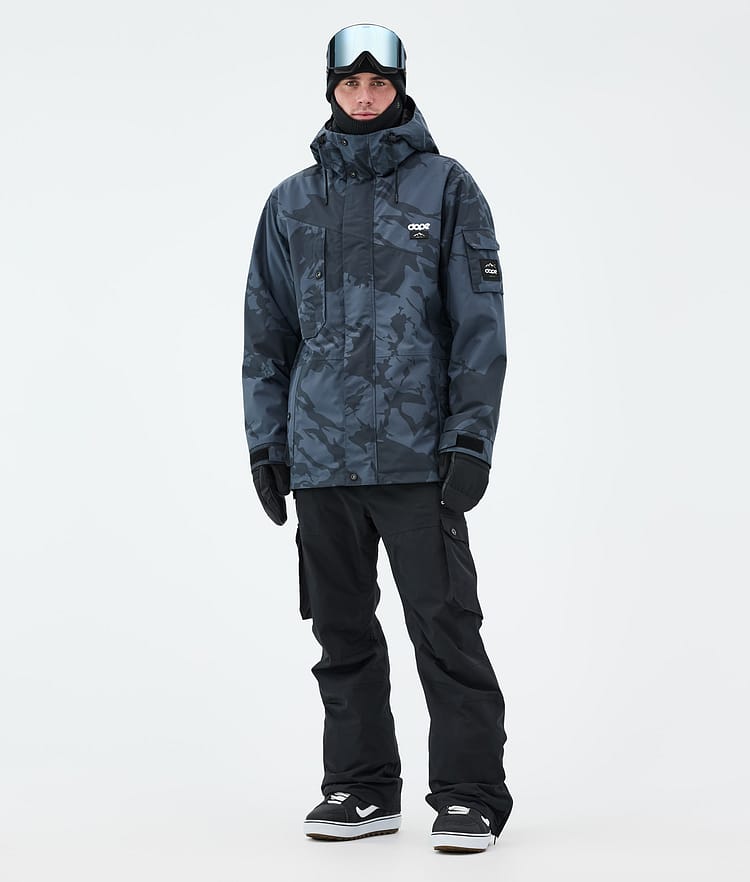 Adept Snowboard Jacket Men Metal Blue Camo, Image 3 of 10