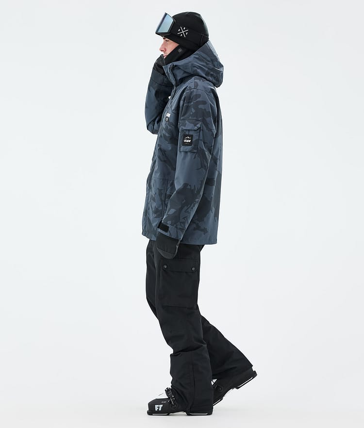 Adept Ski Jacket Men Metal Blue Camo, Image 4 of 10