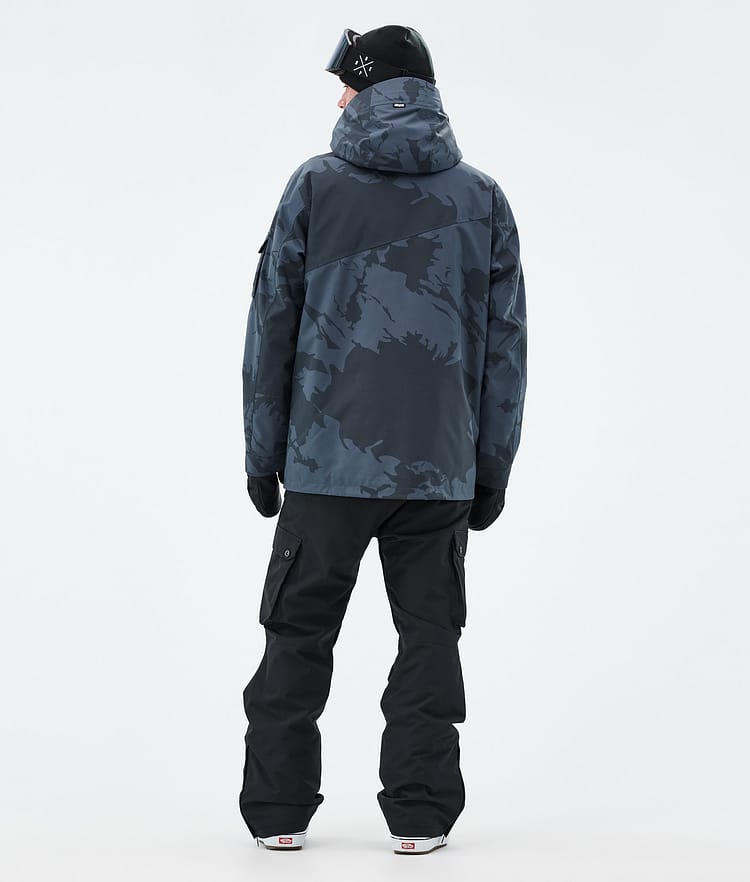 Adept Snowboard Jacket Men Metal Blue Camo, Image 5 of 10