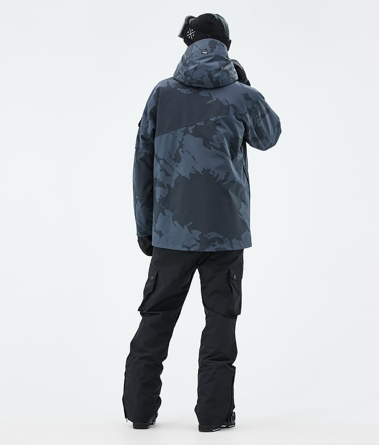 Adept Ski Jacket Men Metal Blue Camo, Image 5 of 10