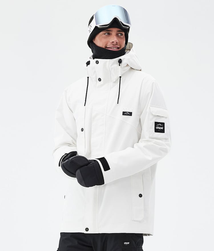 Adept Snowboard jas Heren Old White, Afbeelding 1 van 9