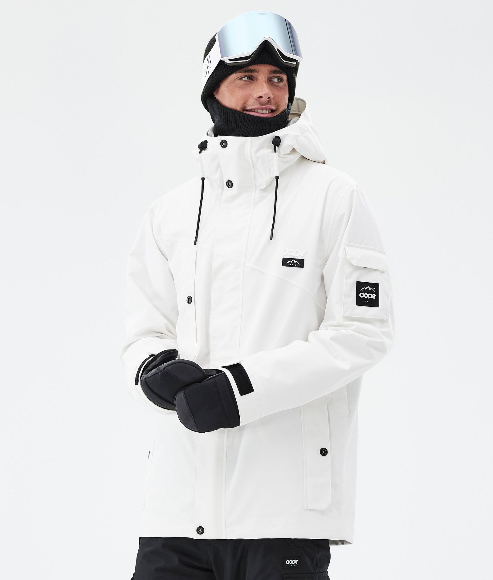 Dope Adept Chaqueta Snowboard Hombre Old White - Blanco