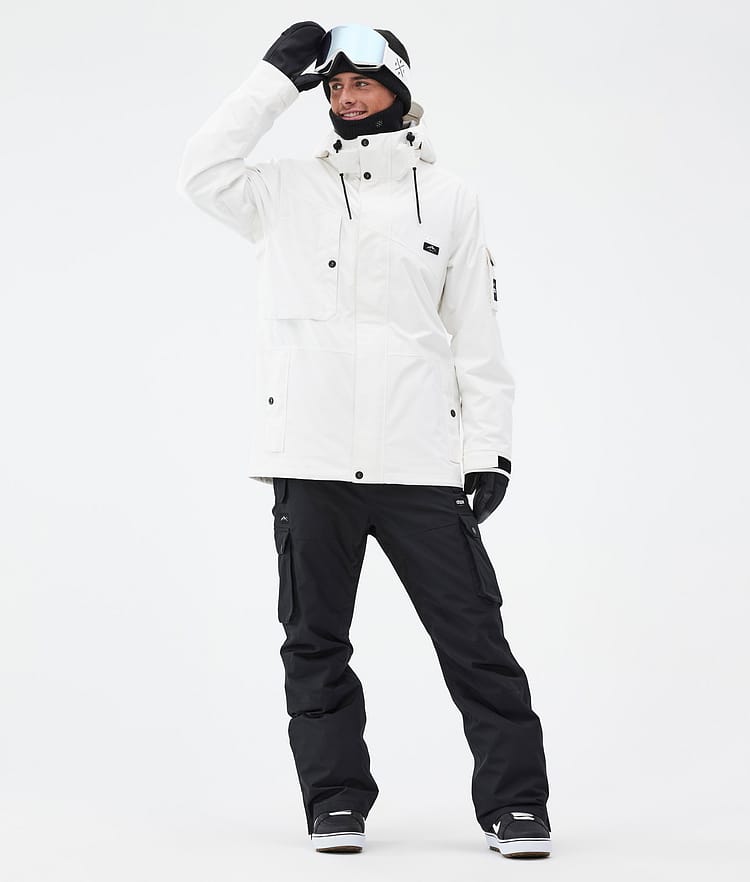 Adept Veste Snowboard Homme Old White