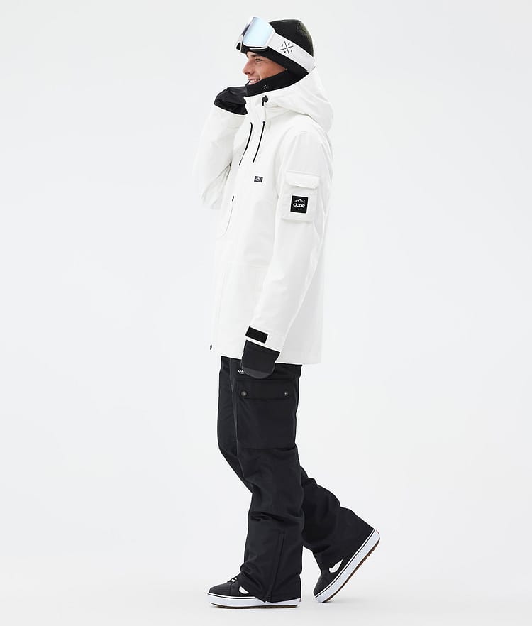 Adept Veste Snowboard Homme Old White Renewed, Image 4 sur 9