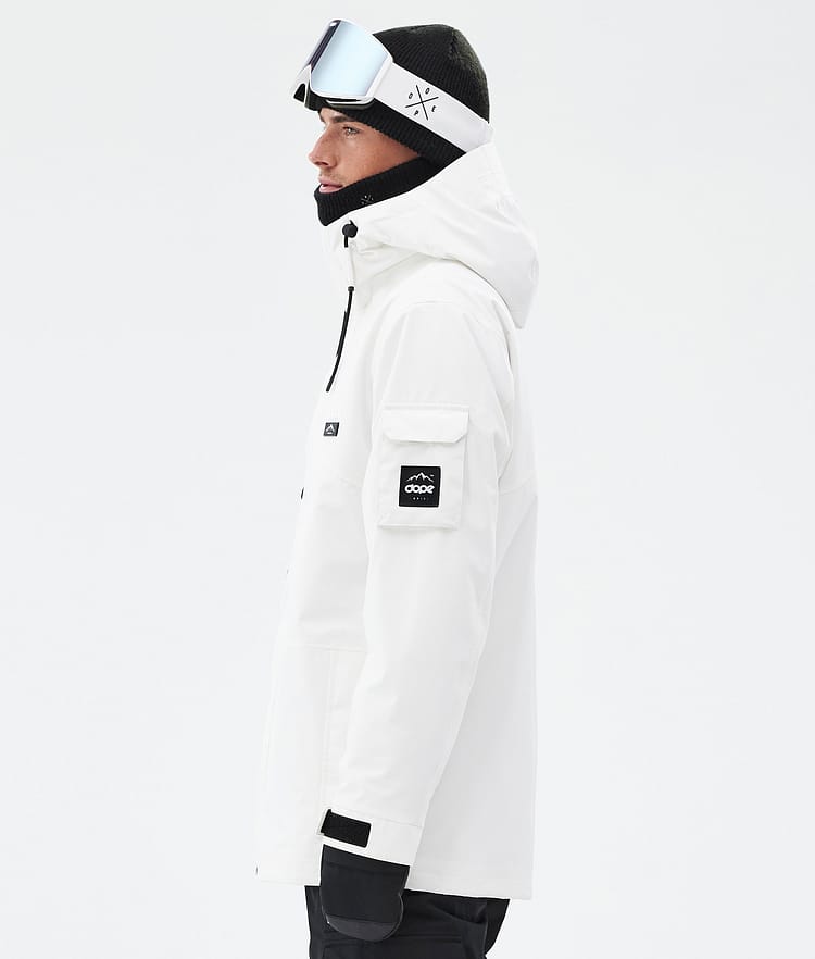 Adept Ski Jacket Men Old White, Image 6 of 9