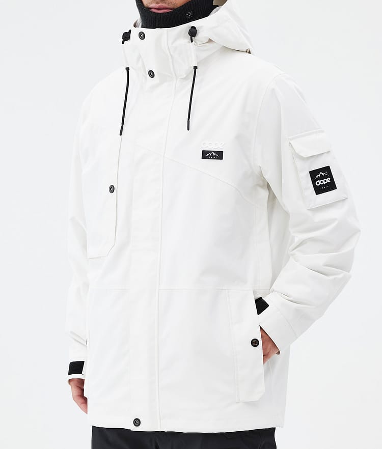 Adept Manteau Ski Homme Old White