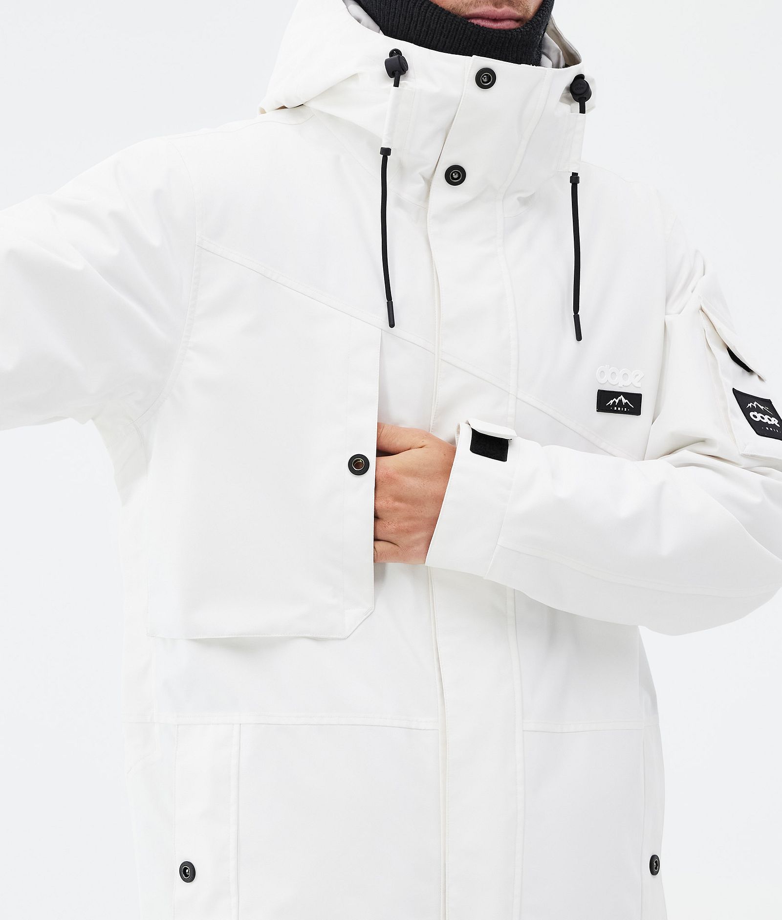 Adept Snowboard jas Heren Old White, Afbeelding 8 van 9