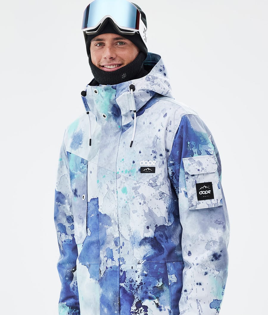 Adept Snowboard Jacket Men Spray Blue Green