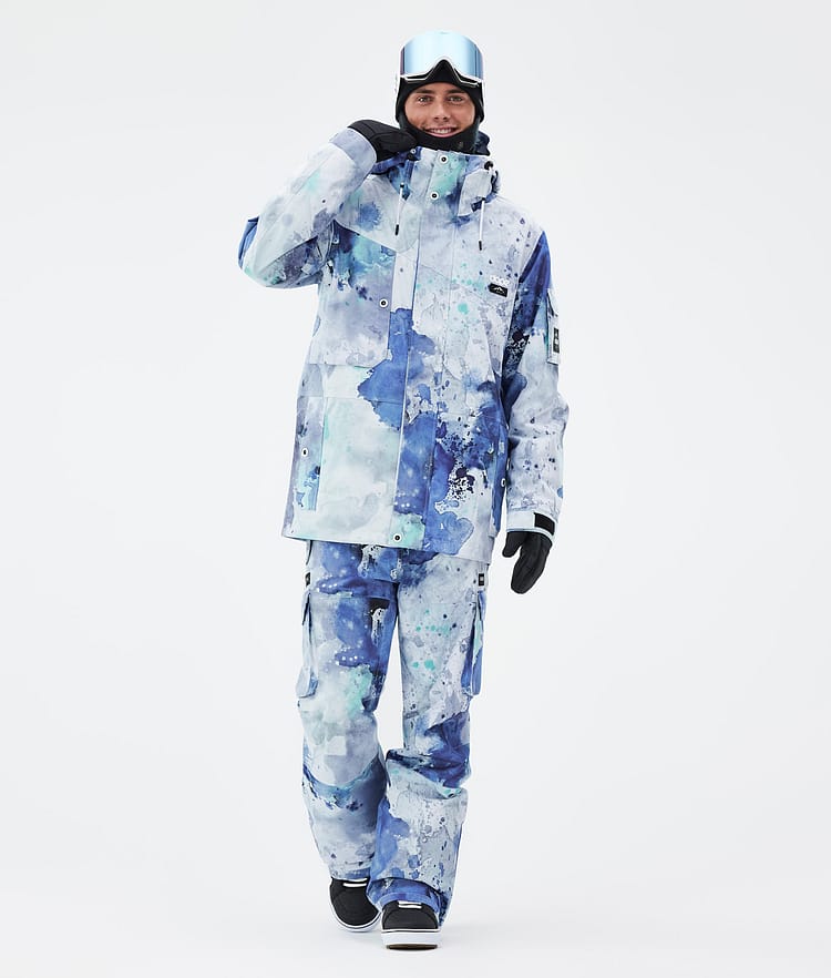 Adept Snowboard Jacket Men Spray Blue Green, Image 3 of 9