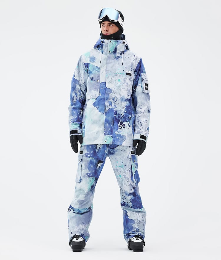 Adept Manteau Ski Homme Spray Blue Green