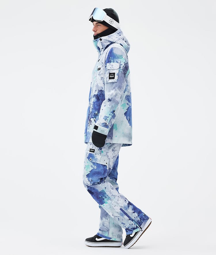 Adept Veste Snowboard Homme Spray Blue Green